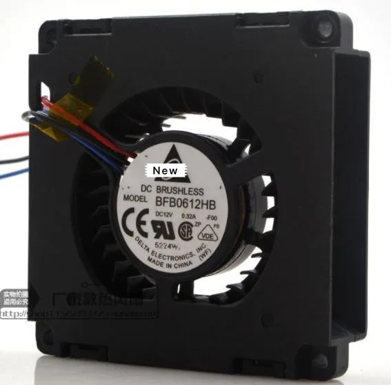 

For Delta Electronics BFB0612HB -8B25 Server Cooling Fan DC 12V 0.32A 60x60x15mm 4-wire