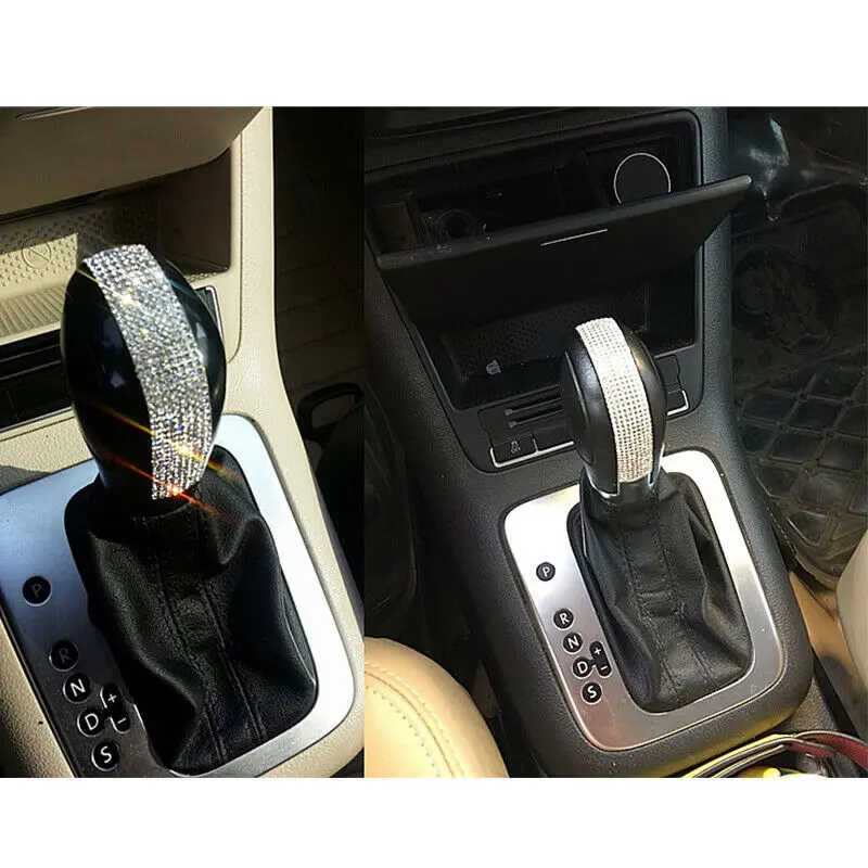 

New Gear Knob Diamond 3D Sticker Hand Shift Cover Fit For Volkswagen Beetle