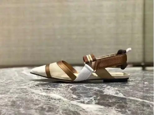 Beige Шикарная полосатая сетка, летние сандалии на плоской подошве, с острым носком, с эластичной лентой, с ремешками, в стиле пэчворк, женские сандалии-гладиаторы - Цвет: Beige