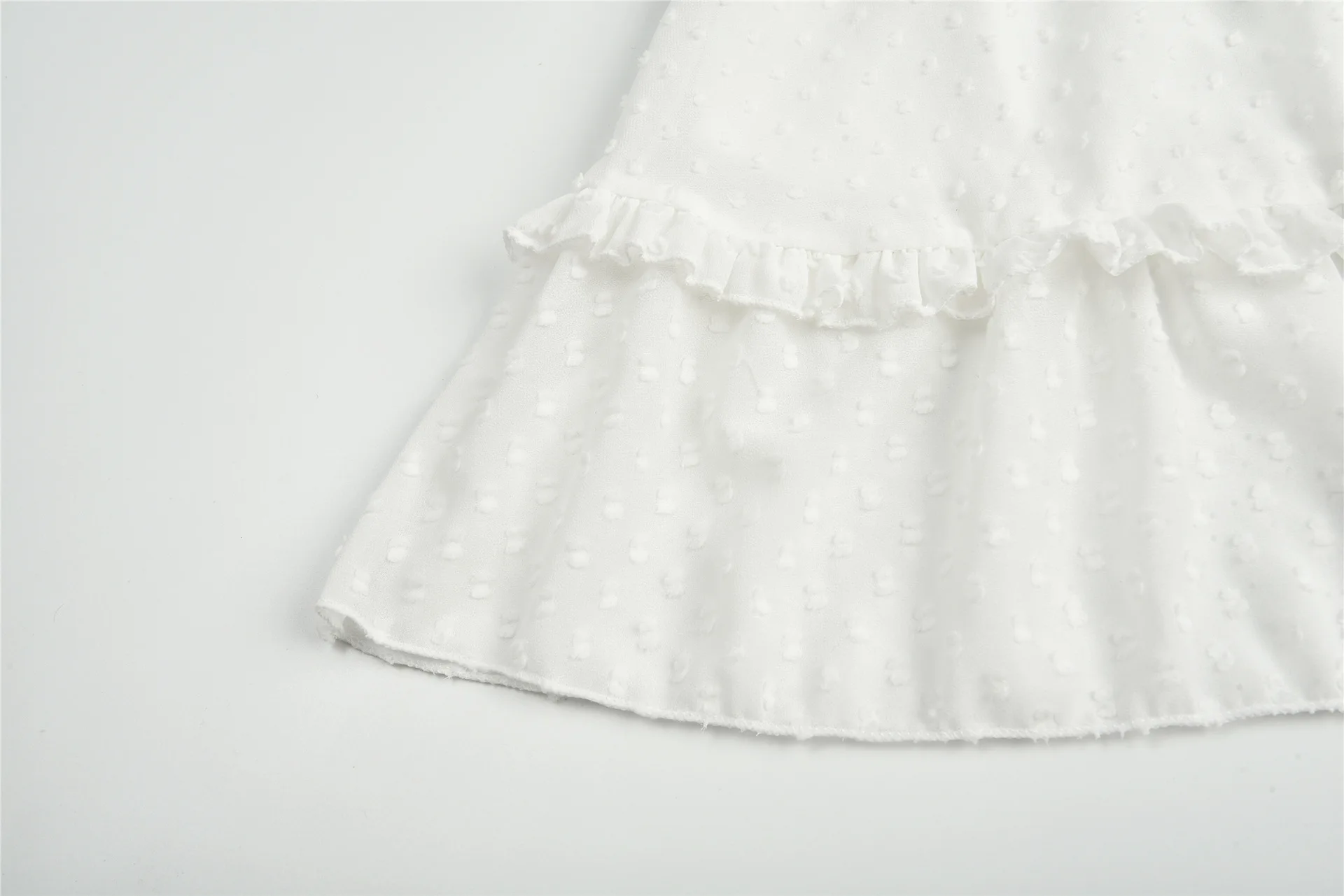 

Sexy Women Slash Neck Mesh Ruffle Dress Ladies Fashion Sweet Long Sleeve White Mini Plus Size Cocktail Dress Robe Cocktail Femme