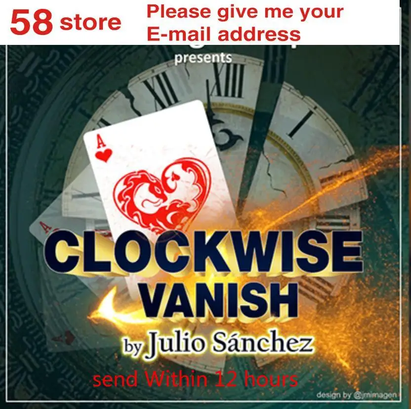

Clockwise Vanish by Julio Sanchez , magic tricks (no props)
