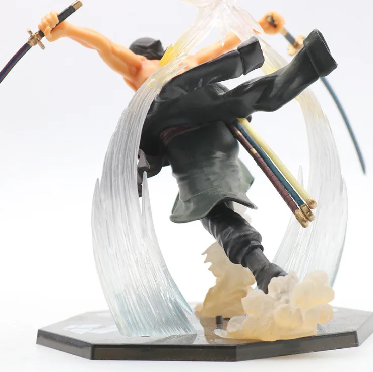

Anime One Piece 17cm Roronoa Zoro Battle Ver PVC Action Figure Collection Model Toys