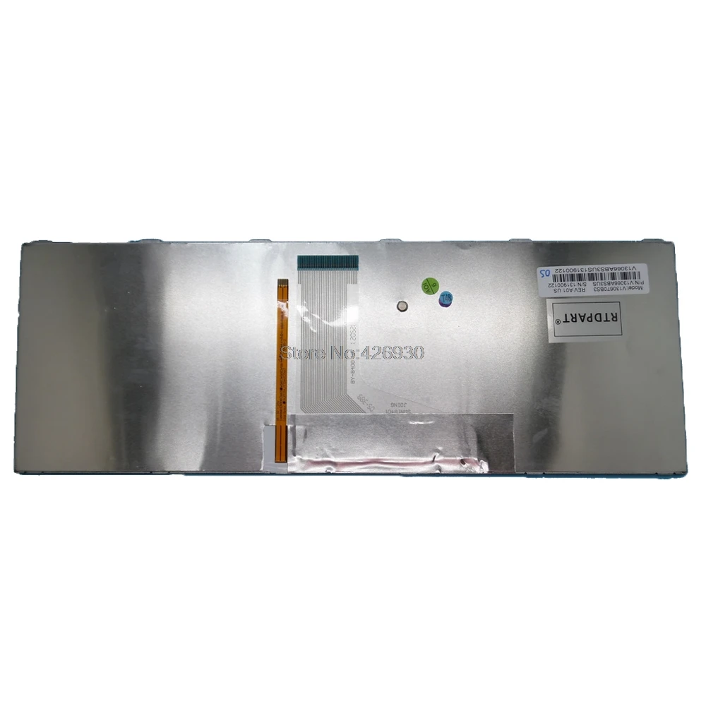 Клавиатура для ноутбука Toshiba Satellite P840 P845 V130670BS3 V13066ABS3US английская с подсветкой