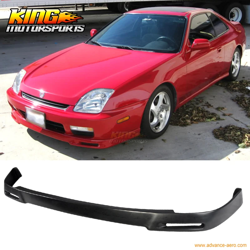 Подходит для 92 96 Honda Prelude P1 гоночный Уретановый передний бампер губ|front bumper lip|bumper