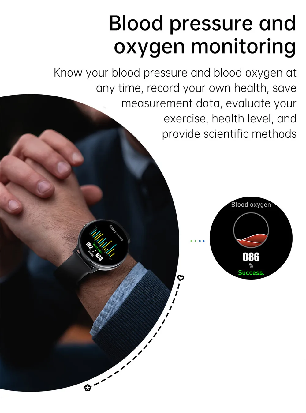 

Smart Watch Men Bluetooth Call Play Music Smartwatch Women IP67 Full Touch Sport Heart Rate Fitness Tracker Digital watch