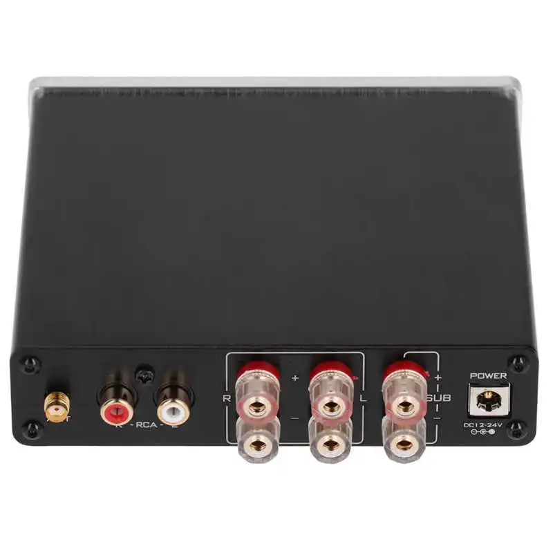 

contator eletrico contator 100W DC12V-24V Digital Amplifier Hi-Fi Stereo Audio High Power Amp for Home Electrical Equipment