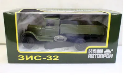 3nc-32-geen Классическая 1:43 шкала литья под давлением сплав Металл Винтаж русский грузовик миниатюрный моделирование статические Автомобили Модель дисплей коллекция - Цвет: 3nc-32-geen