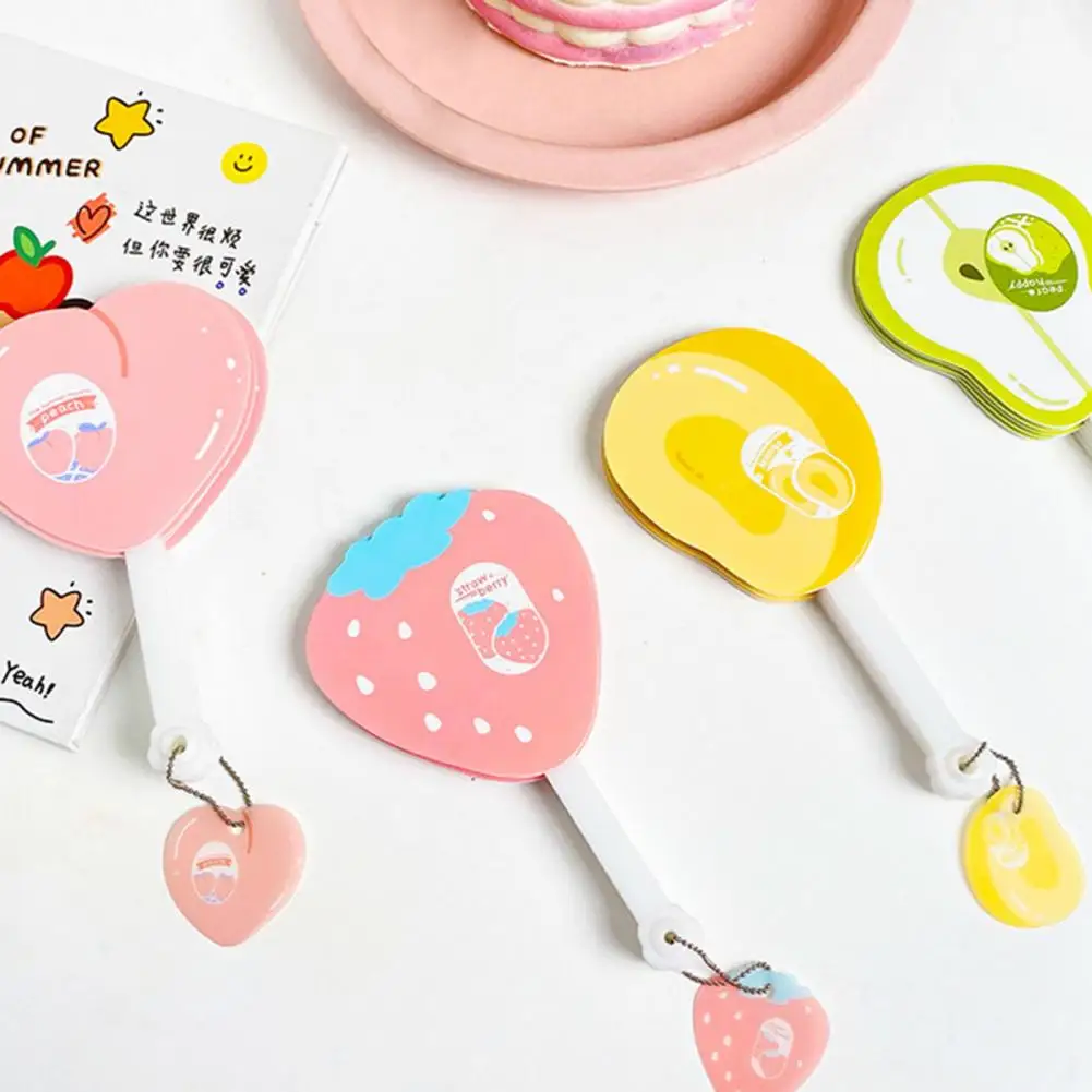 

Portable Folding Fan Thickened Anti-dust Outdoor Supplies Cute Cartoon Folding Fan for Gift printing children's hand fan hot