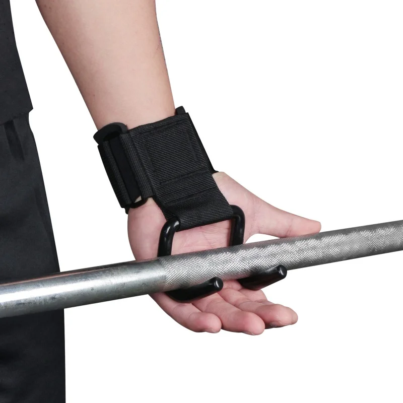 

Поддержка запястья с крючками противоскользящие перчатки для тренажерного зала фитнес вес подъемные рычаги прочность тренировочный ремен...