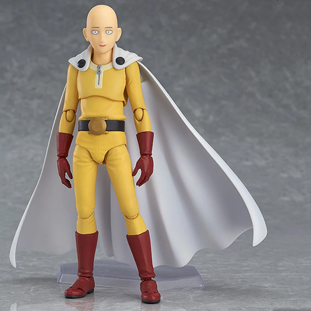 Аниме фигурки One Punch Man САЙТАМА сенсей #310 ПВХ игрушки модель 16 см фигурка подарок
