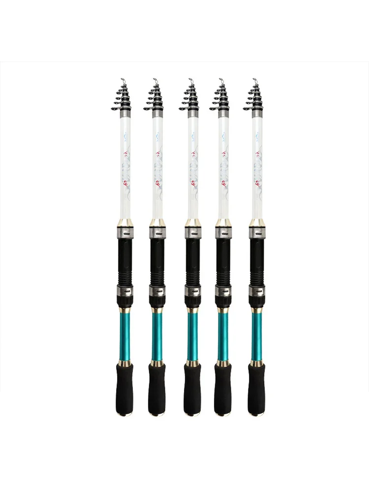 

New Mini Carbon Fiber Retractable Fishing Rod Ultra Light Fishing Rod 1.8m-3.6m Fishing Rod Rotary Fishing Rod Spinning Rod