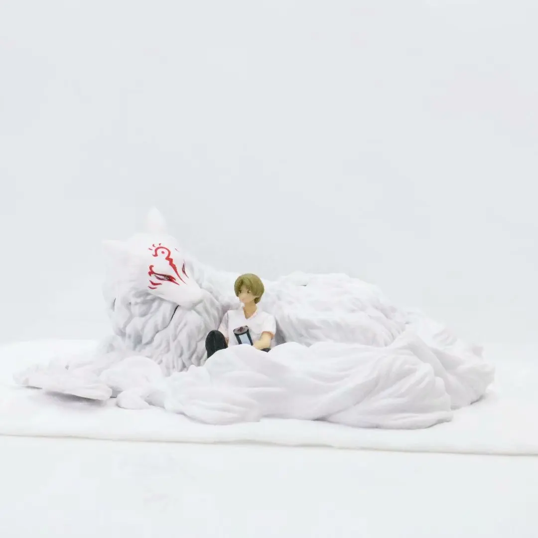 

Natsume Yuujinchou Anime Natsume Takashi & Madara Nyanko Sensei PVC Action Figures Collectible Model Toy