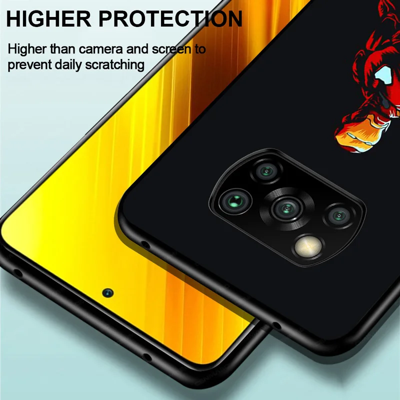 

Marvel Avengers Super Hero Iron Man For Xiaomi Poco C3 M3 M2 X3 NFC X2 F3 F2 F1 Mi A3 A2 Lite Pro TPU Silicone Black Phone Case
