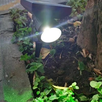 10w power solar led lawn light waterproof garden light outdoor spot lamp warmcool white green light for yard path solar lamps