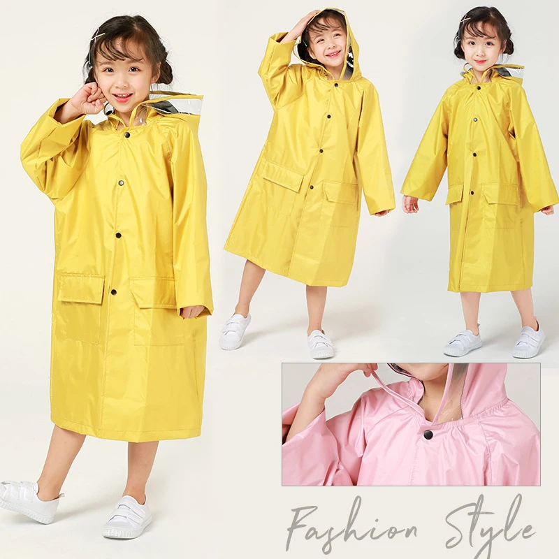Детский комбинезон непромокаемое пончо с капюшоном непромокаемый плащ из