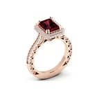 Квадратный циркон, цвет розового золота, браслет, романтичный стиль, ювелирные изделия для женщин, свадебное обручальное платье