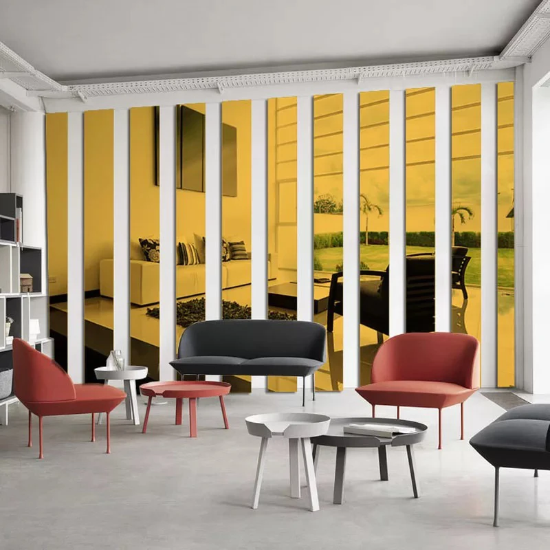 

Simple Strip Wall Stickers Living Room TV Back drop DIY Art Wall Decor Home Entrance Acrylic Mirror 3D Wall Stickers Decoration