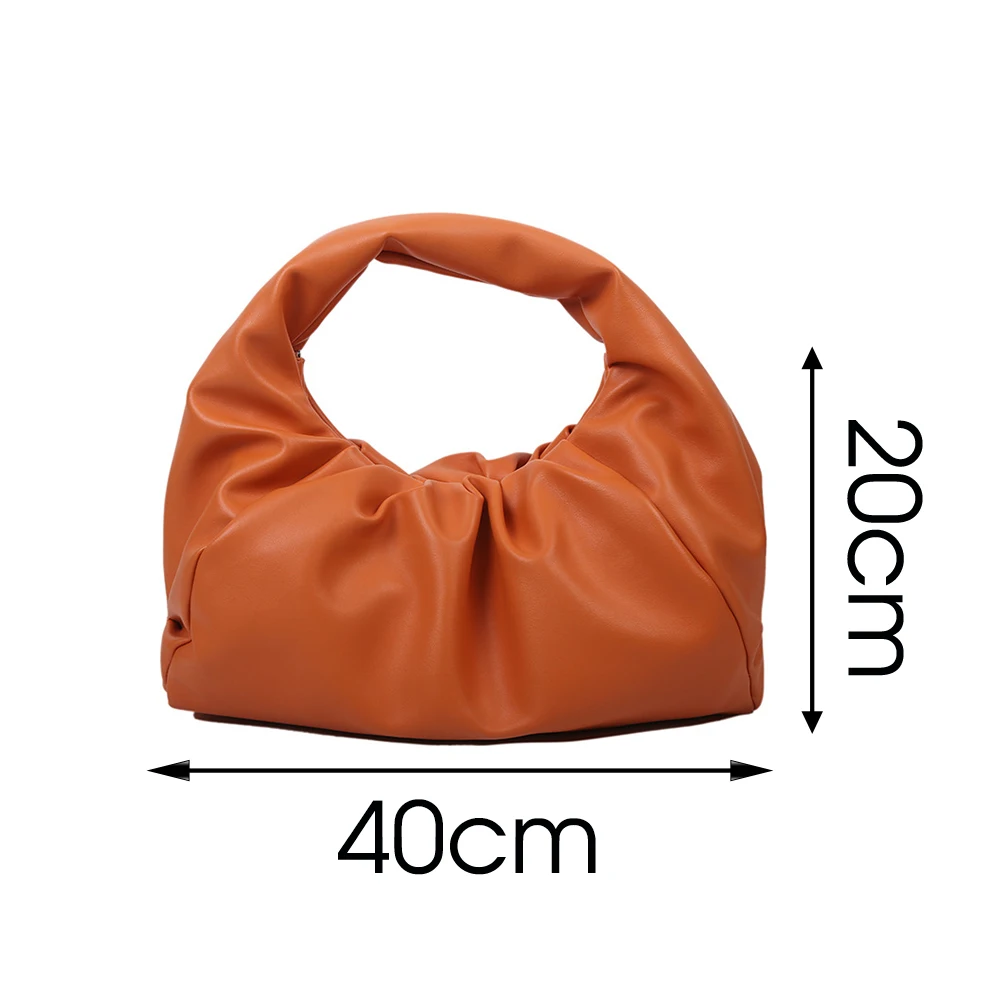 

Luxury Brand Handbag And Purse Women 2020 New Clutches High Quality Shoulder Bag Soft Leather Hand Bag Women Retro Hobos