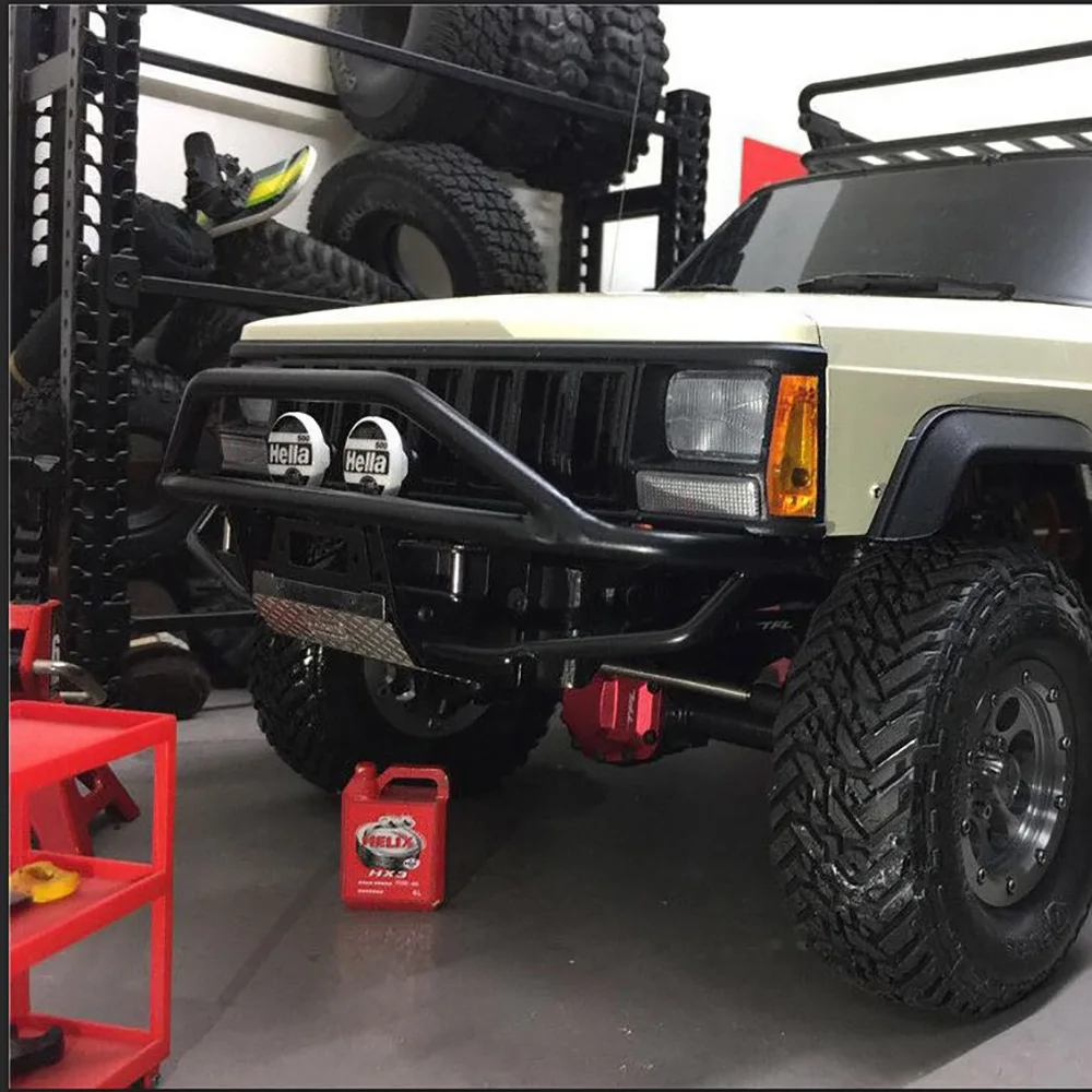 DJX 2 шт. металлический масляный барабан инструмент для 1/10 RC Рок Гусеничный осевой