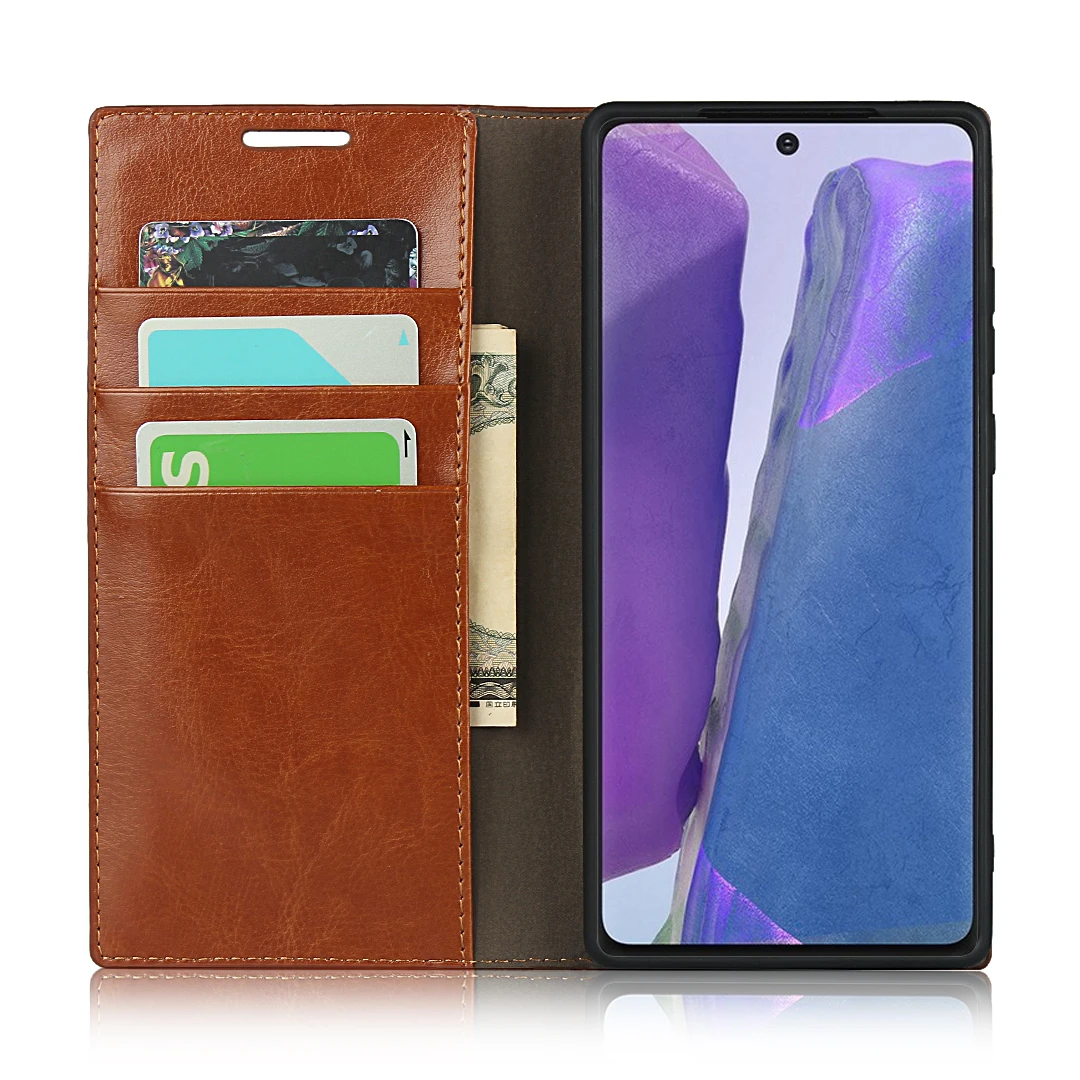 flip cover for samsung galaxy note 20 note20 ultra 5g luxury genuine leather case book wallet card phone cases accessory coque free global shipping