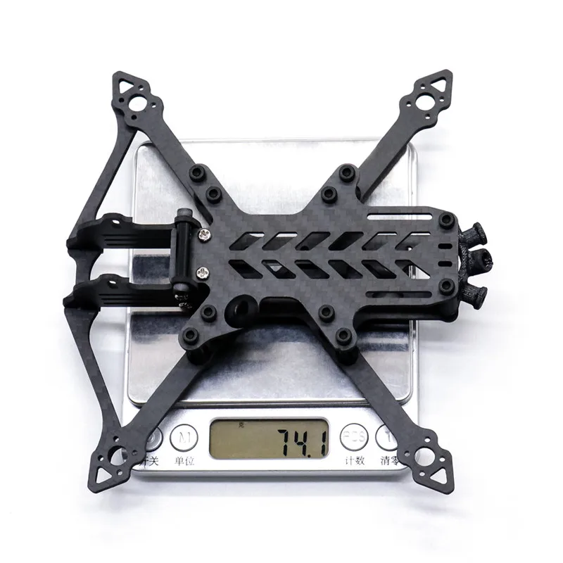 Talystmachine-Marco de fibra de carbono para Dron de carreras, 169mm, distancia entre ejes, 3 pulgadas, Freestyle, Kit para Caddx Vista Digital RC FPV, piezas RC-4