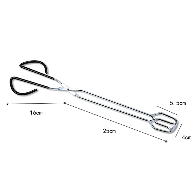 Kitchen Tongs Stainless Steel Bbq Food Cooking Scissors Buffet Pliers Barbecue | Дом и сад