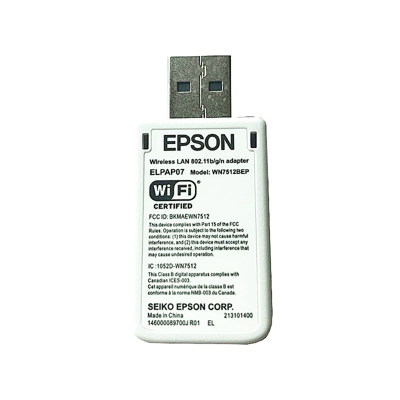 Беспроводной адаптер ELPAP07 V12H418P12 WN7512BEP для EPSON беспроводной Wi Fi USB LAN 802.11b/G/N подходит