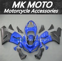 motorcycle fairings kit fit for zx 6r 2005 2006 636 ninja bodywork set black blue