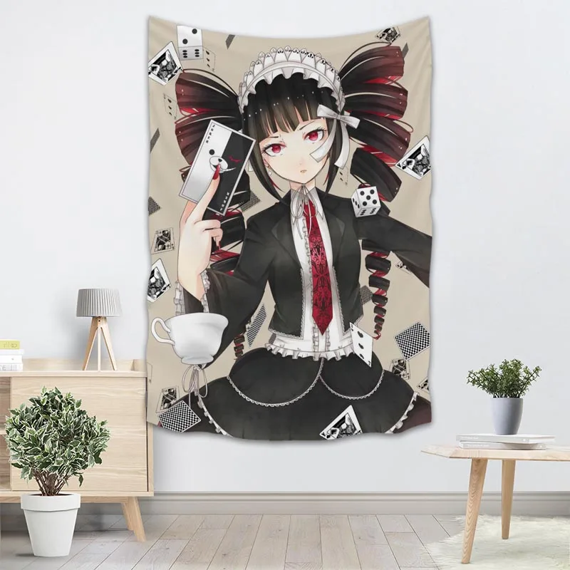 Лучшие настенные подвесные гобелены Danganronpa декоративные домашние пляжное