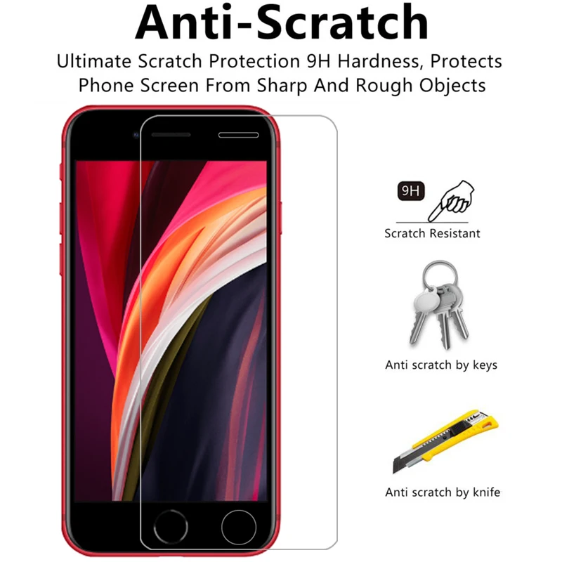 Защитное стекло для Apple Iphone Se 2020 закаленное Защита экрана IPhone S e E Es IphoneSe защитная