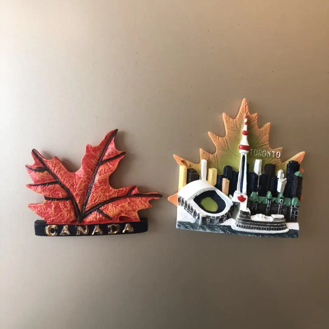 3d магниты на холодильник Toronto Канада Сувенирные Смола на холодильник магнитная наклейка на холодильник украшения туристические аттракционы ремесло подарок