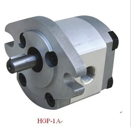 

250bar pressure hydraulic gear pump HGP-1A-F5R clockwise turnning
