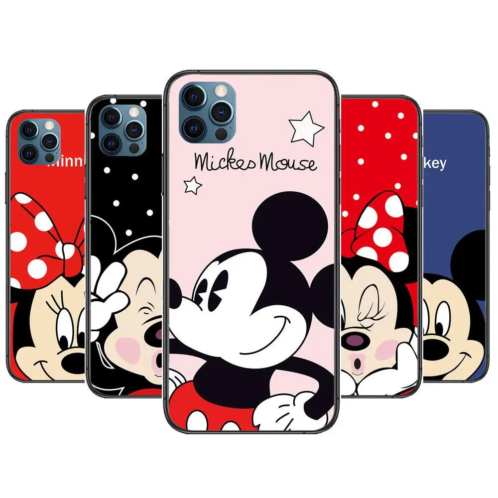 Чехлы для телефонов с рисунком из мультфильма парочка мышей Disney чехол iphone 11 Pro Max 12