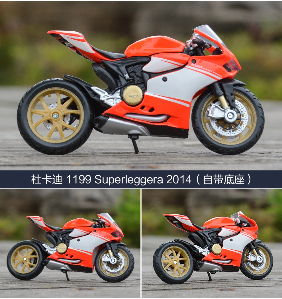Maisto 1:18 Ducati Diavel Carbon 1199Panigale 1098S 748 848 Hypermotard Monster Supersport S литая под давлением модель мотоцикла из сплава игрушка