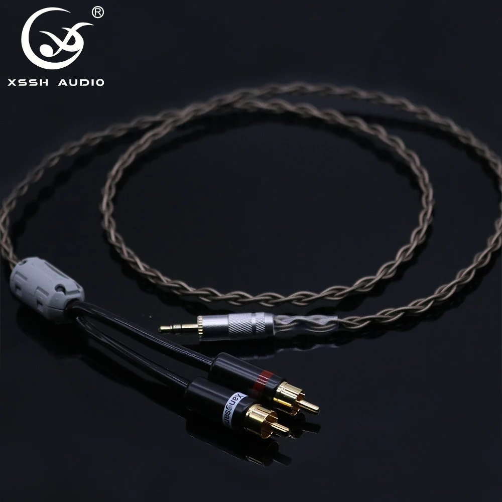 XSSH йиво из бескислородной чистой меди мягкая 3 5 мм наушники Удлинительный кабель