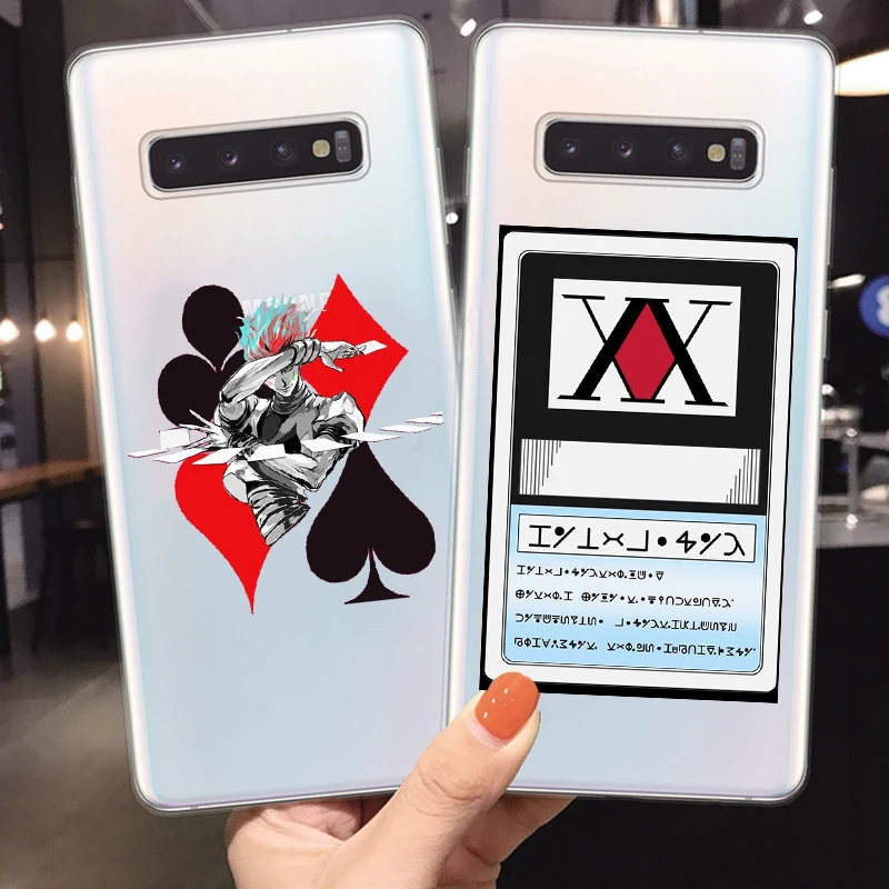 Мягкий силиконовый чехол для телефона Hunter HXH с аниме X hunter 3 ForSamsunS7 S8 S9 S10PIUS NOTE8 9 10PIUS