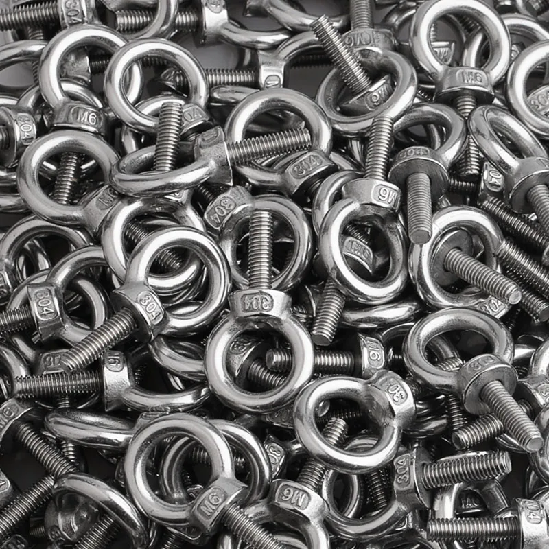 Болт с проушиной подъемное ушко винтовое кольцо глаз болт кольцом для ног винт