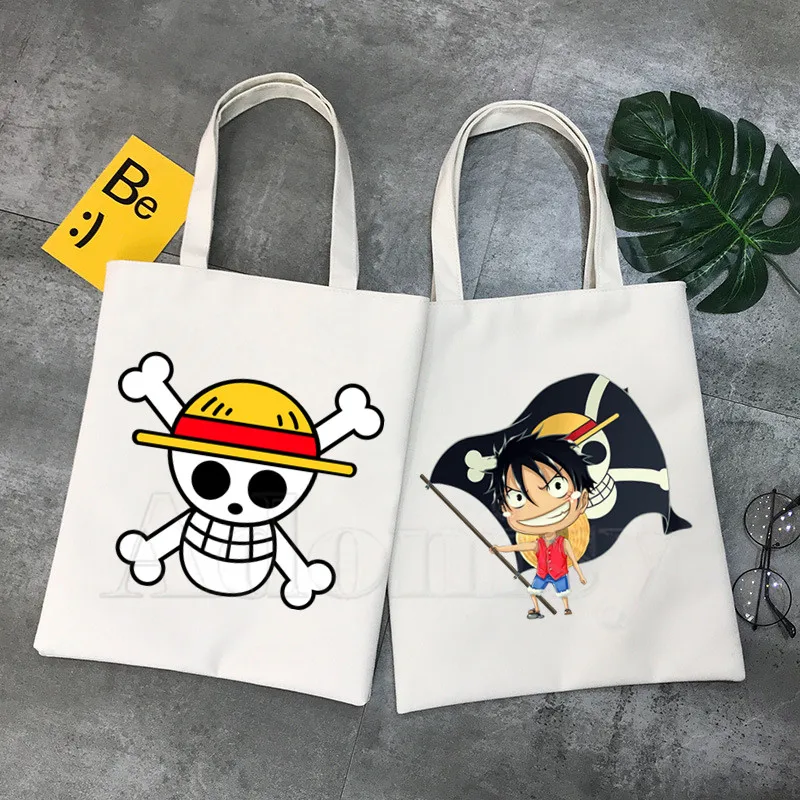 Monkey D Luffy новинка женские сумки хит продаж модная сумка Холщовая Сумка тоут