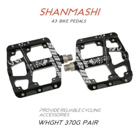 shanma pedal 4 3 mountain bike bearing pedal 3 peilin pedal bicycle wide comfortable pedal