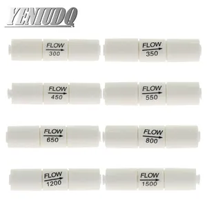 Система обратного осмоса 300CC 450CC 800CC 1500CC, ограничитель потока сточных вод, шланг с наружным диаметром 14 дюйма, быстрая установка труб обратного осмоса