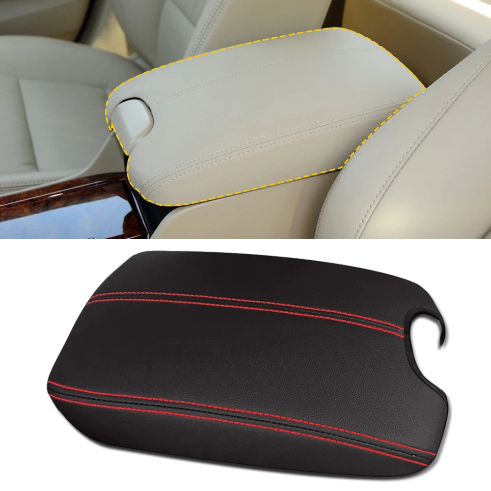 

For Honda Accord 7th 2002-2008 Auto Car Care Center Armrest Cover Box Protector PU Leather Mat Pad Cushion Interior Accessories