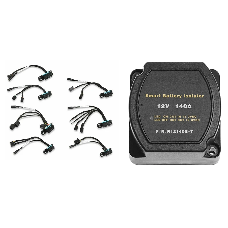 

7Pcs Car EIS/ELV Test Line Cables For Mercedes Benz With 12V 140A Voltage Sensitive Relay Battery Isolator