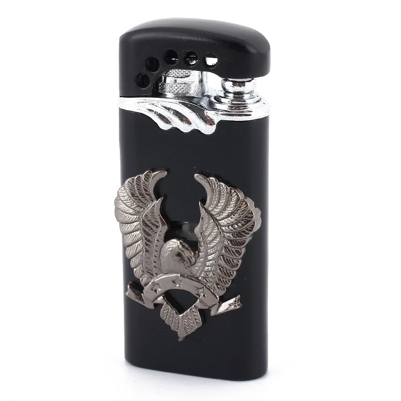 Cigarette Lighters New Strange Creative Metal Lighter With Light Smoking Accessories Tools Torch lighter | Дом и сад