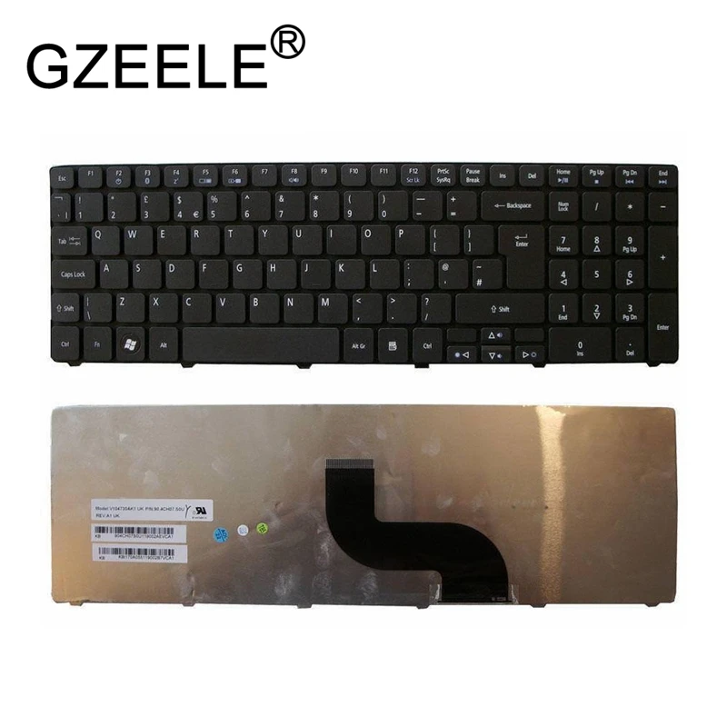 Клавиатура FR/SP/RU/US/AR/UK для Acer 5542G 5350 5253 5333 5340 5349 5360 5733 5750 5736 5736G 5739 7551 7551g 7739