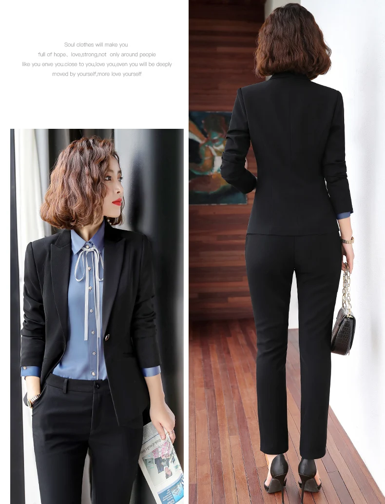 Fashion Women Long Sleeved Jacket Dress Slim Skirt Suits Two Pieces Together Large Office Lady Working Clothes Maternity