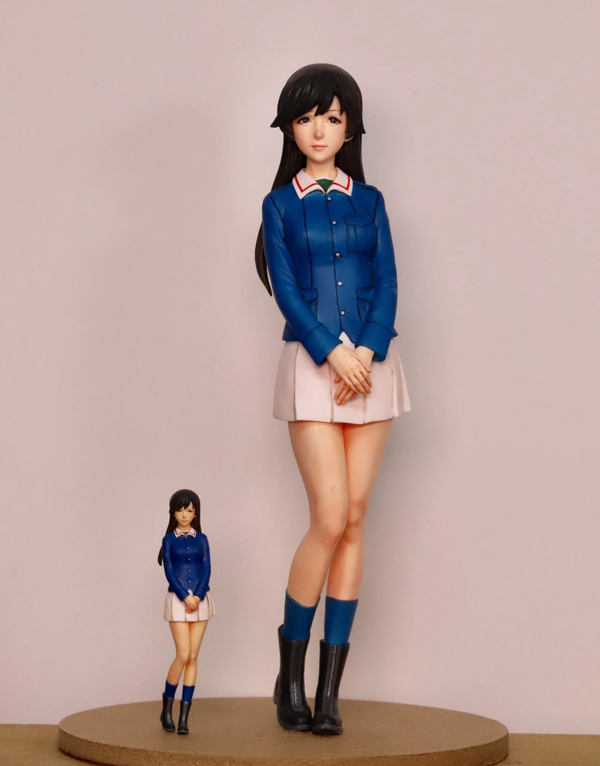 Комплект фигурок из смолы 1/12 и 1/35 Isuzu Girls Und Panzer комплект неокрашенных моделей