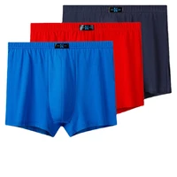 100 cotton big size underpants mens boxers plus size large size shorts breathable cotton underwear 8xl 9xl 10xl 4pcslot