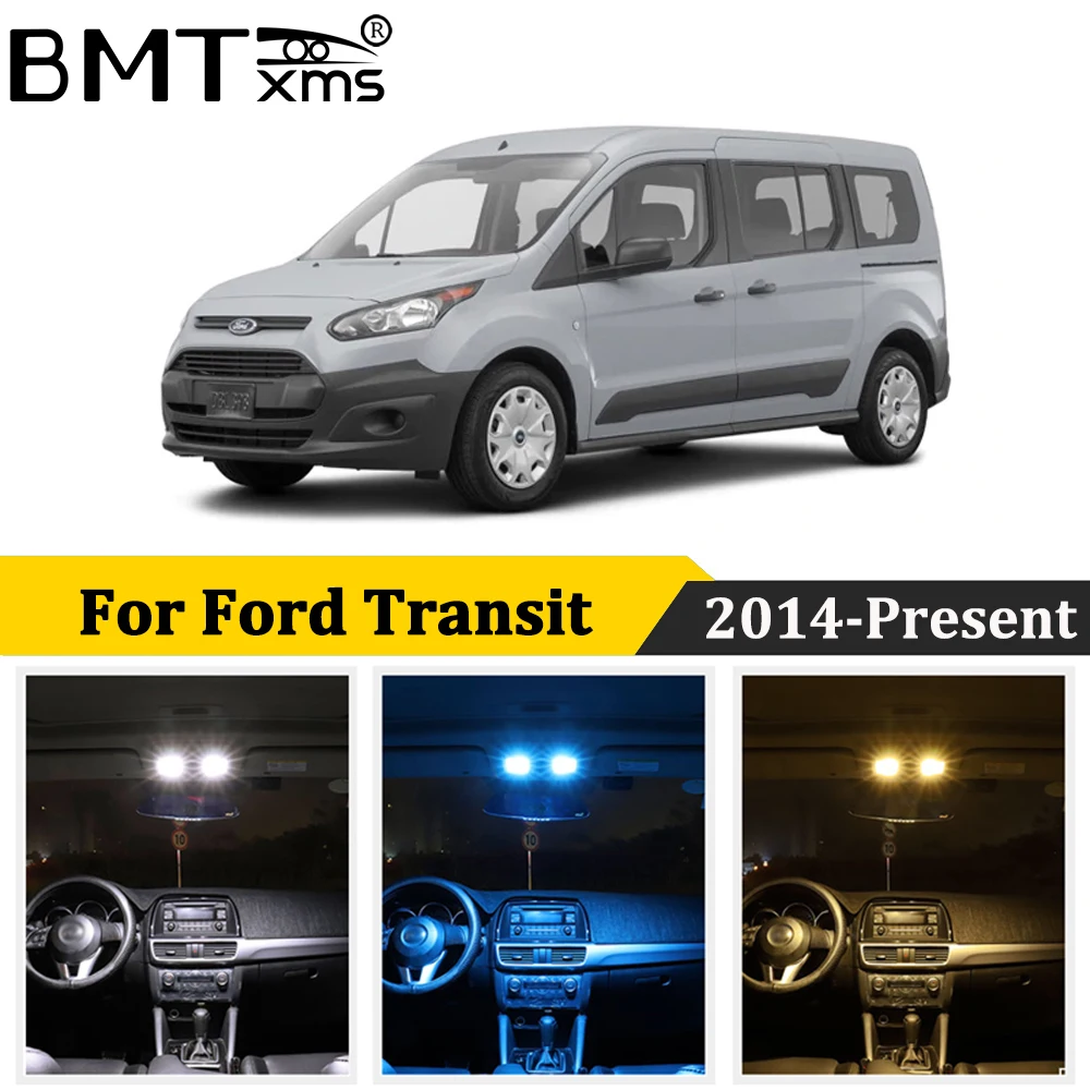 25 шт. Автомобильные светодиодные лампы Canbus BMTxms для Ford Transit Connect 2014|Сигнальная