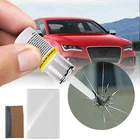 Набор инструментов для ремонта лобового стекла автомобиля, инструменты для ремонта окон, ветровой экран, восстановление царапин, трещин, стекла, смола, лезвие, полоски