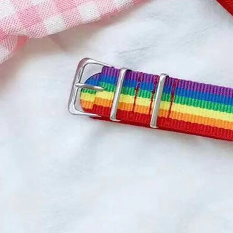 Женский нейлоновый браслет разноцветный регулируемый для влюбленных пар |